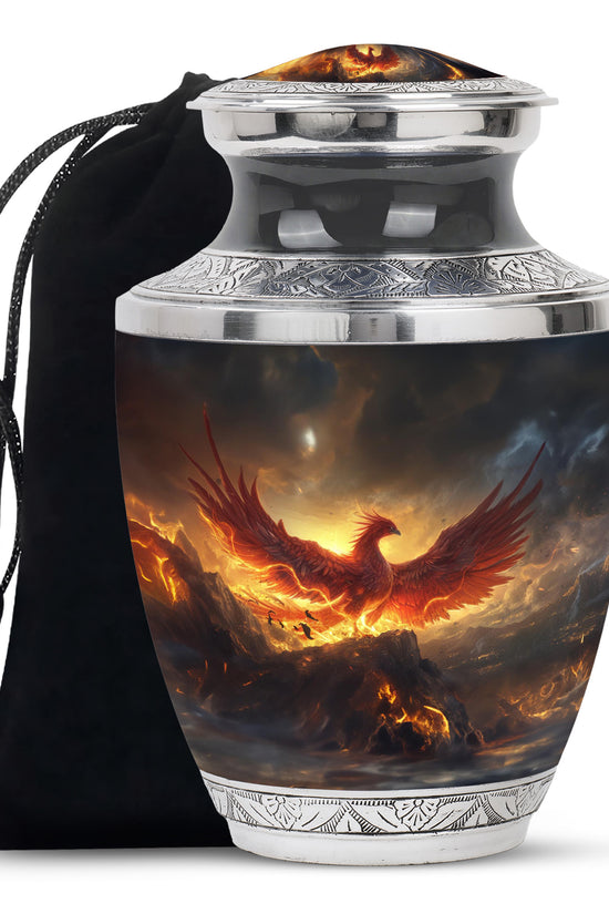 Mountain Phoenix Cremation Urn – Unique Memorial Urn for Loved Ones