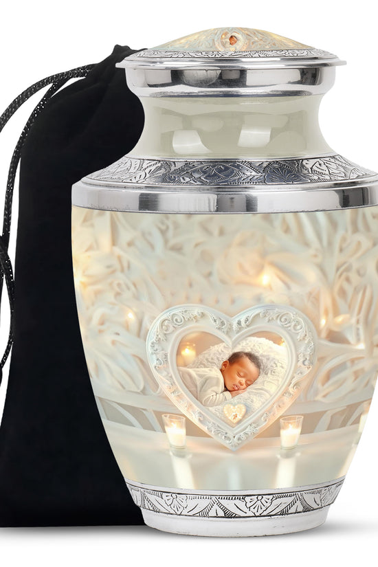 Child Memorial Urn For Ashes - Beautiful Cremation Urn For Loved Ones