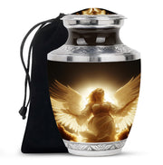 Divine Light Cremation Urn - Beautiful Angel Funeral Urn For Loved Ones