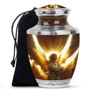 Angel Soul Memorial Urn - Peaceful Tribute of Light & Love Funeral Urn For Ashes