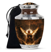 Celestial Light Angel Urn Cremation For Ashes - Divine Memorial Urn For Burial
