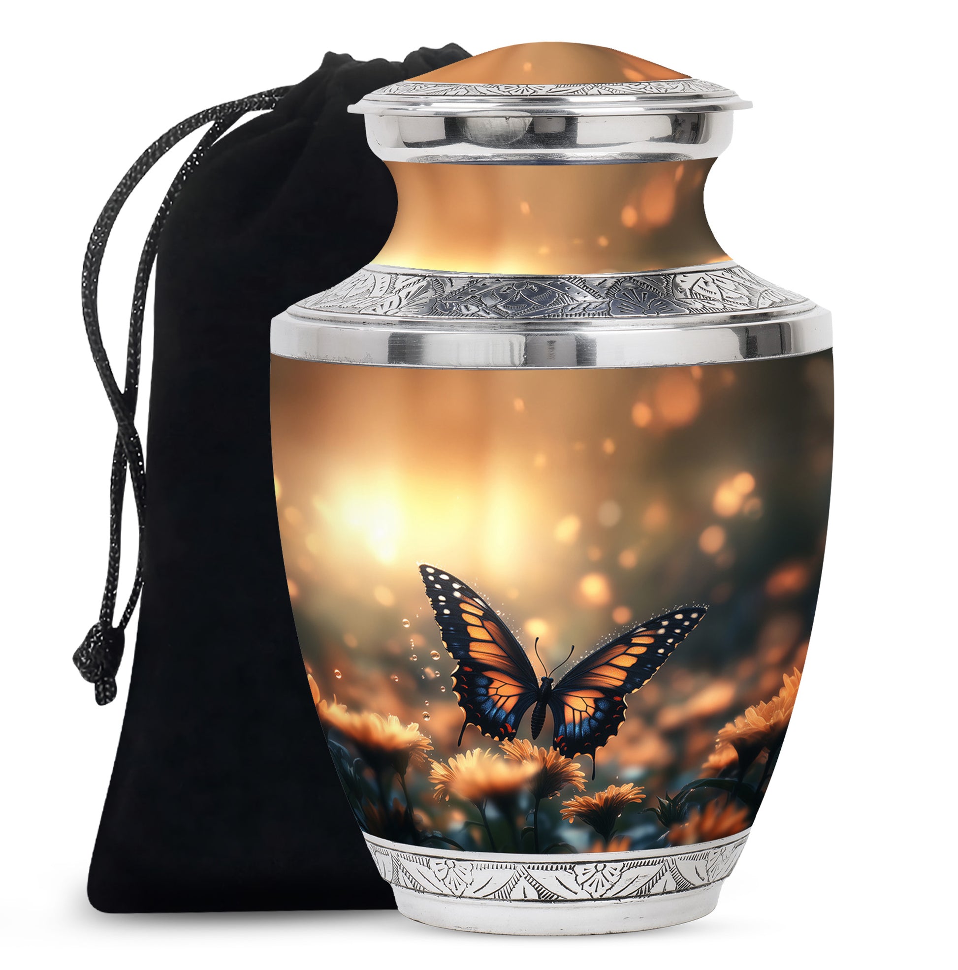 Butterfly Large Cremation Urn