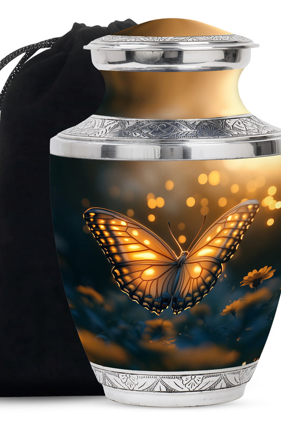 Monarch Butterfly Ashes Urn For Mom - keepsakes for ashes of loved ones