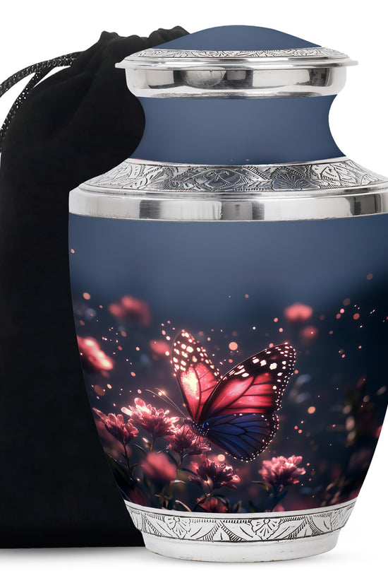 Magical Butterfly Cremation Urns - Moonlit Ashes Butterfly Urn