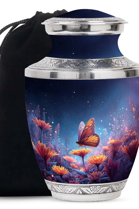 Monarch Butterfly Cremation Urn for Human Ashes For Mom or Dad