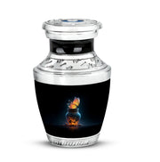 Black Butterfly Sentinel Cremation Urns for Human Ashes - 10-inch, 200 cu in - Karyliz