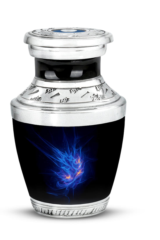 Blue Blue Cremation Urns - Glorious Journey 10-inch, 200 cu in - Karyliz