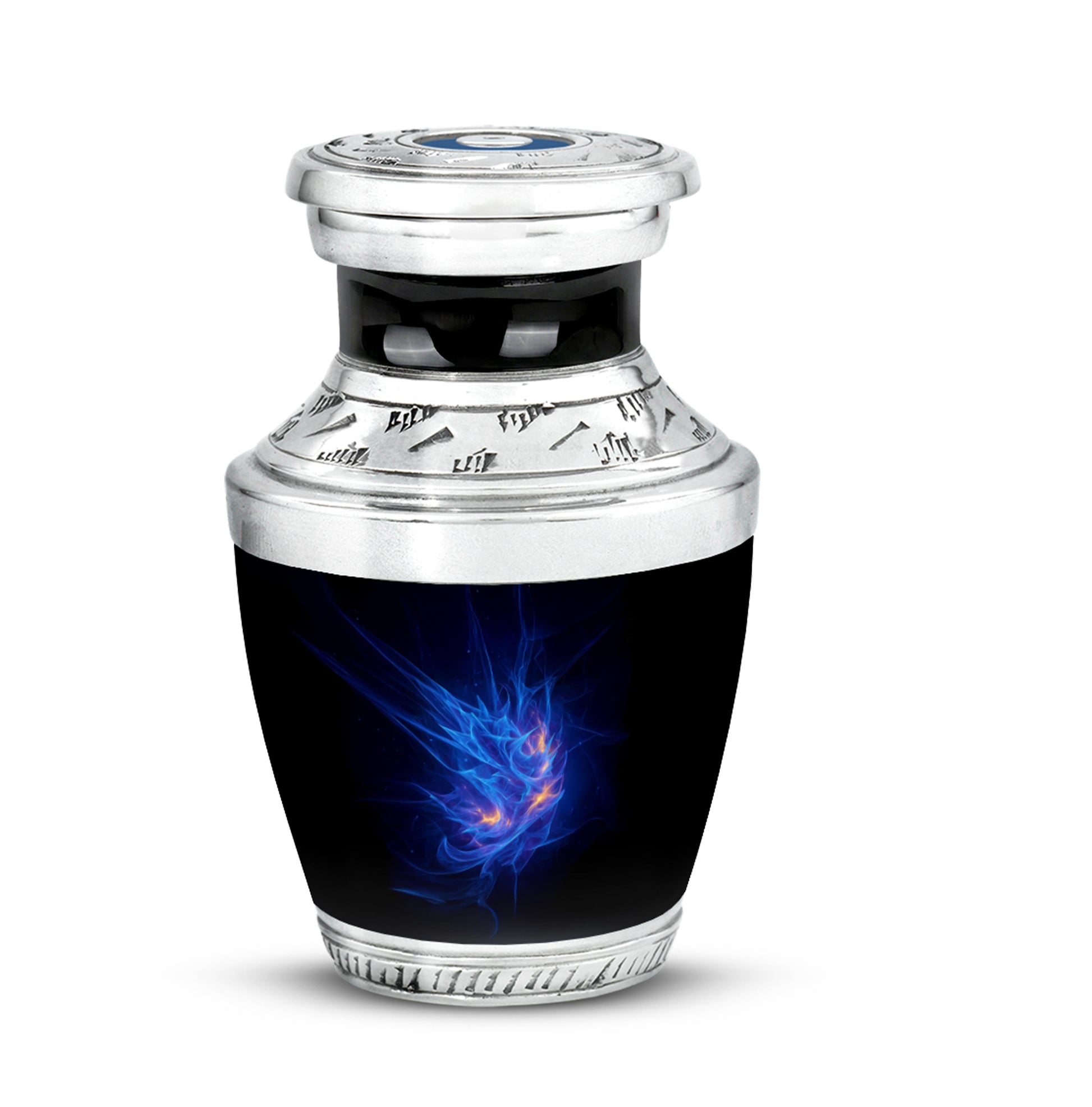 Blue Blue Cremation Urns - Glorious Journey 10-inch, 200 cu in - Karyliz