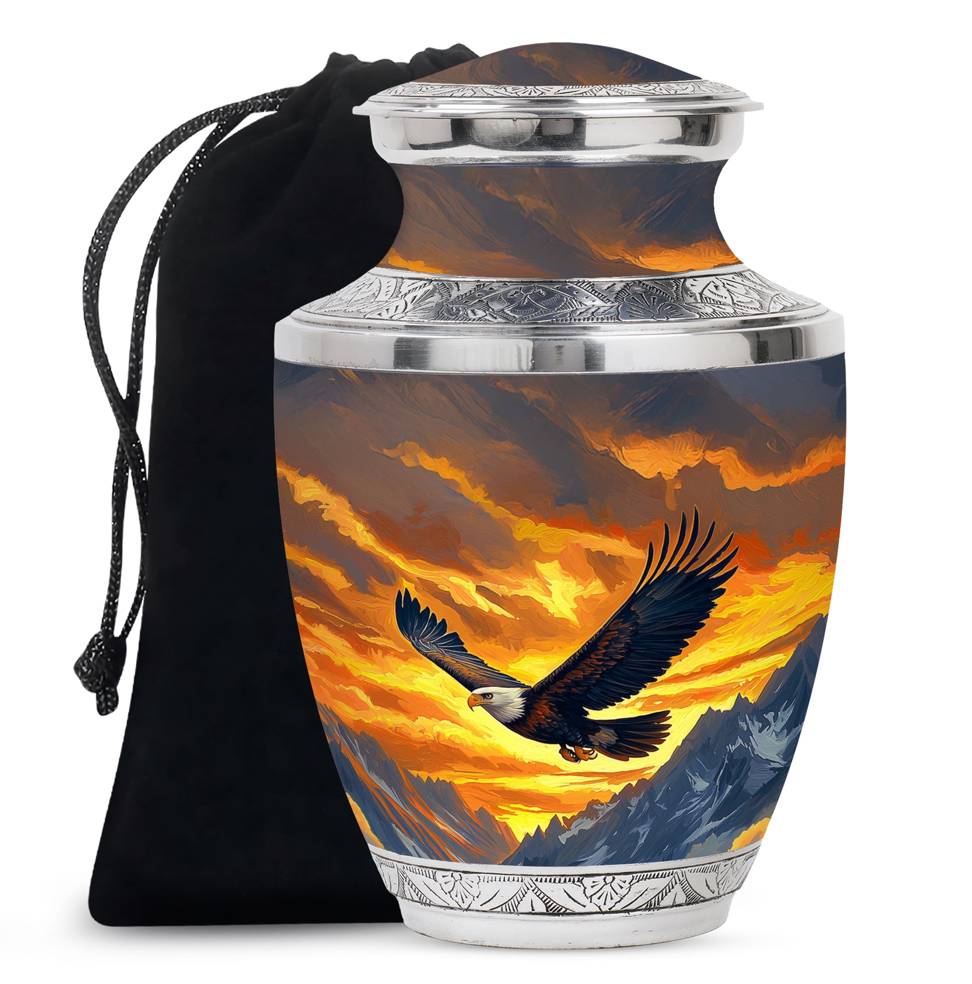 Eage Urn For Men & Women - Large Cremation Urn For Ashes