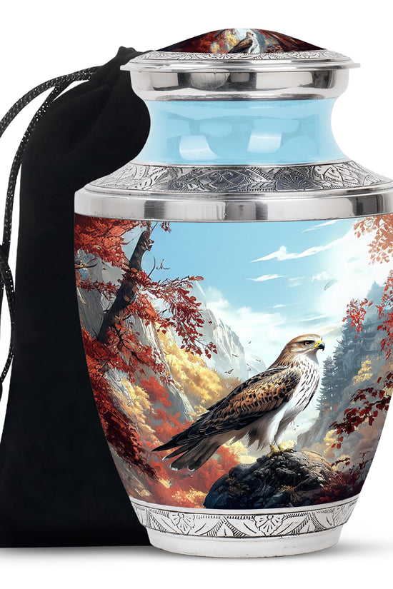 Eagle Mountain Cremation Urn - Nature Memorial Urn For Adult Ashes