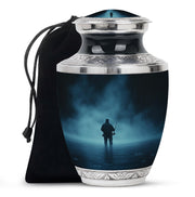 Fishing Funeral Urn – Peaceful Lake Memorial Urn For Adults