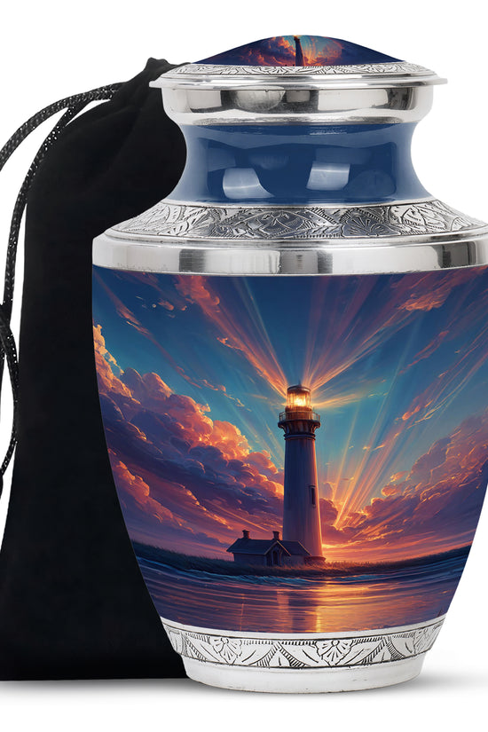 Divine Sunset Funeral Urn - Peaceful Memorial Urn For Loved Ones