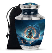 Cute Teddy Bear Memorial Urn - Funeral Urn For Human Ashes