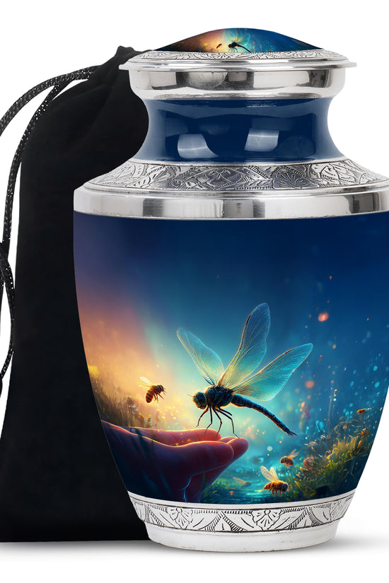 Dragonfly Funeral Urn - Bees Cremation Urn For Adult Ashes