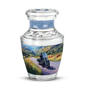 Blue Bike Cremation Urns - Imperial Tribute 10-inch, 200 cu in - Karyliz