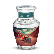 Harmonious Bike Cremation Urns for Human Ashes - Teal 10-inch - Karyliz