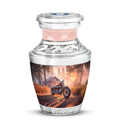 Regal Bike Memorial Cremation Urns - Red 10-inch, 200 cu in - Karyliz