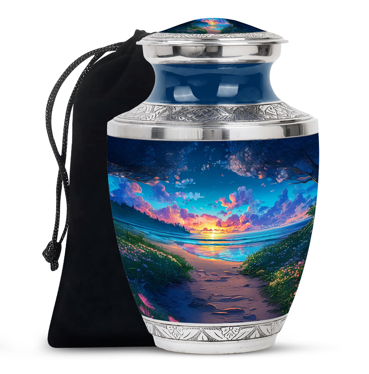 Beautiful Sunset Beach Funeral Urn - product image 3