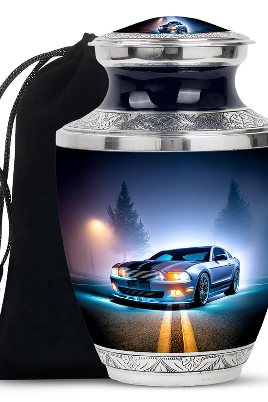 Muscle Car Cremation Urn - Memorial Urn for Adult Ashes