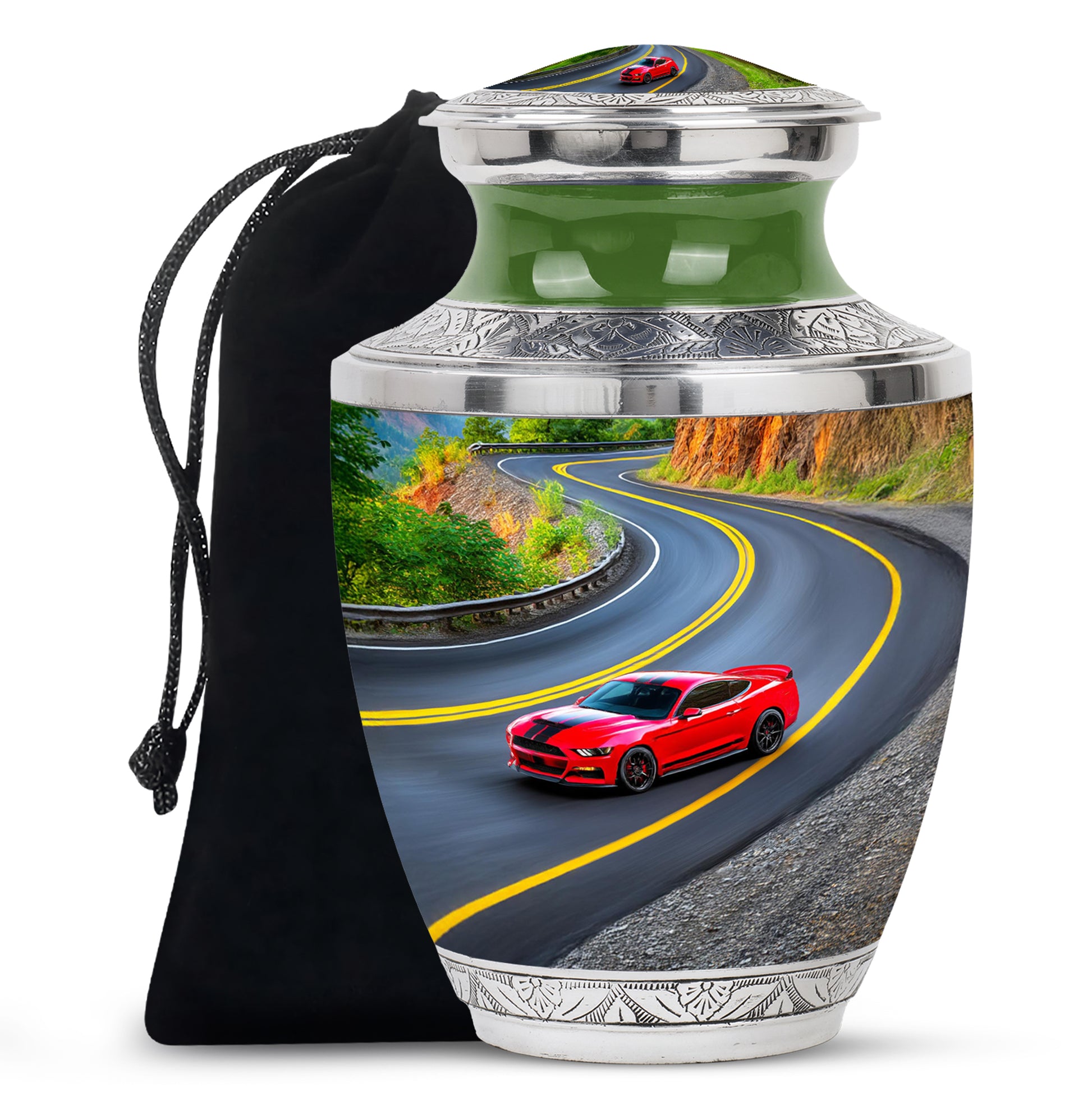 Muscle Car Cremation Urn - Funeral Urn For Human Ashes