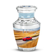 Remarkable Car Memorial Cremation Urns - Blue 10-inch, 200 cu in - Karyliz