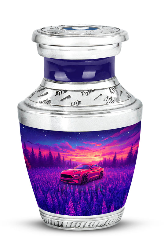 Regal Car Memorial Cremation Urns - Blue 10-inch, 200 cu in - Karyliz