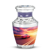 Divine Blue Car Cremation Urn for Ashes - 10-inch, 200 cu in - Karyliz