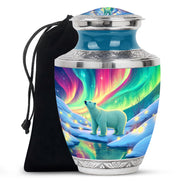 Polar Bear Memorial Urn - Cremation Urn For Adults Ashes