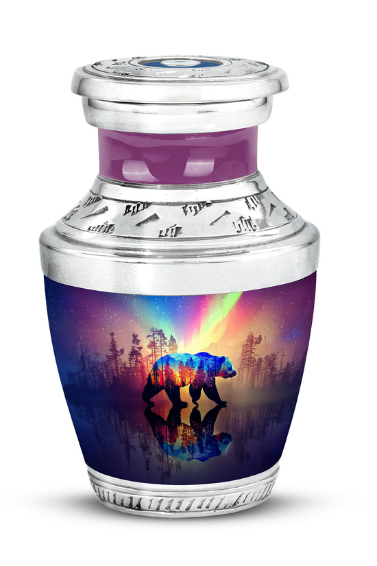 Blue Bear Cremation Urns - Opulent Haven 10-inch, 200 cu in - Yatskia