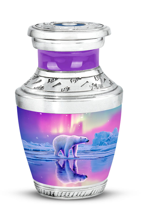 Personalized Pink Revered Bear Cremation Urns for Human Ashes - 10-inch, 200 cu in - Yatskia