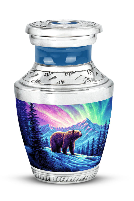 Pink Bear Cremation Urns - Honored Devotion 10-inch, 200 cu in - Yatskia