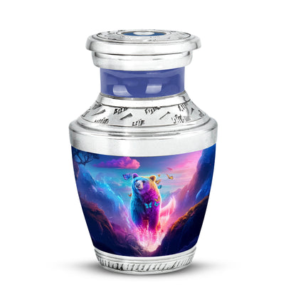 Blue Bear Cremation Urns - Honored Tribute 10-inch, 200 cu in - Yatskia