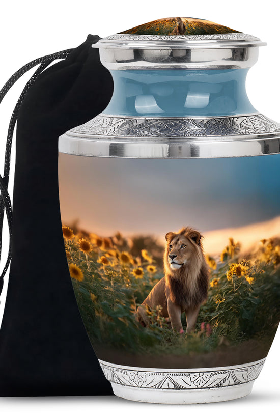 King Lion Cremation Urn - Sunrise Memorial Urns For Human Ashes
