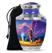 Native American Cremation Urn -Sunset Memorial Urn For Men