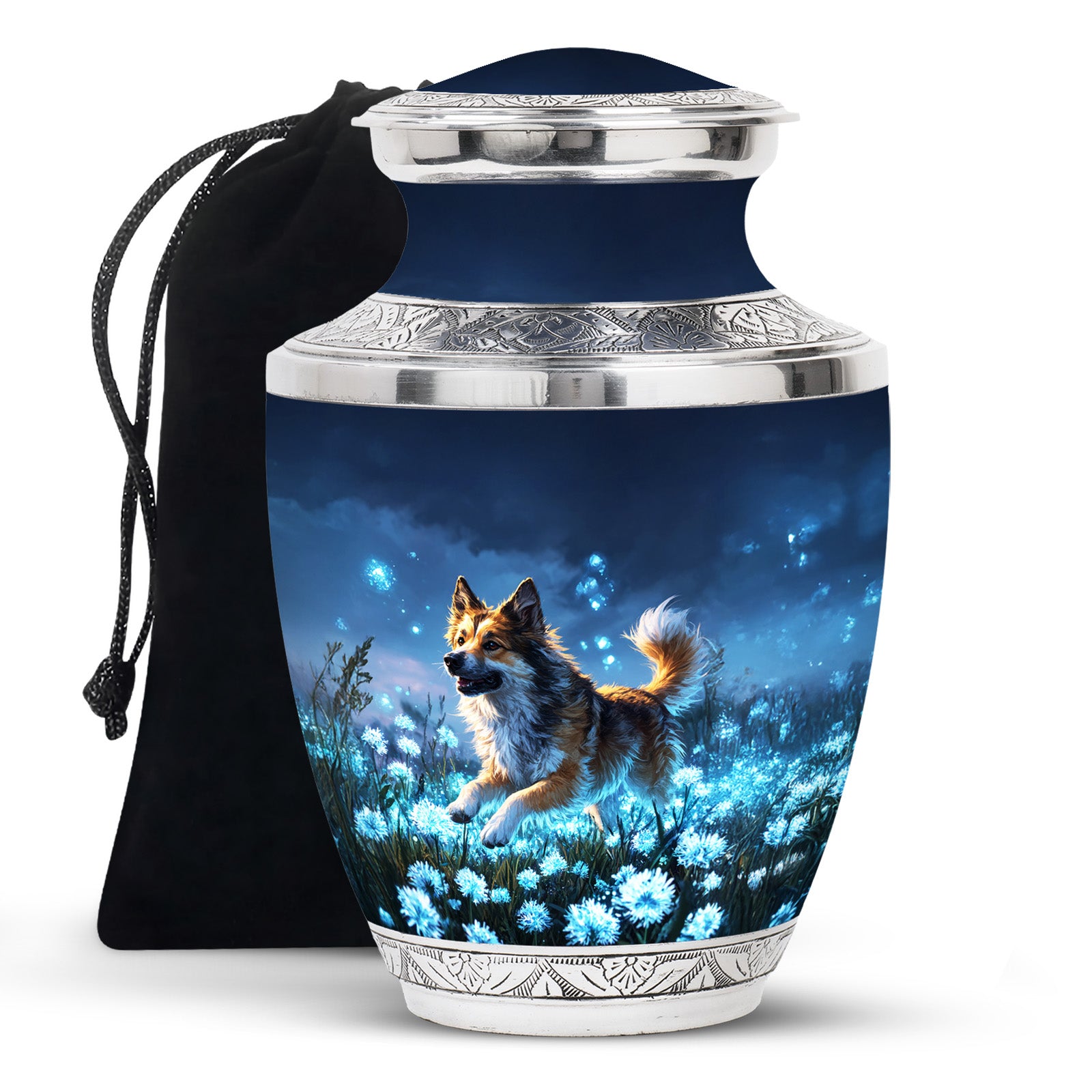 Dog Cremation Urns - Decorative Pet Memorial Urns For Loved Ones