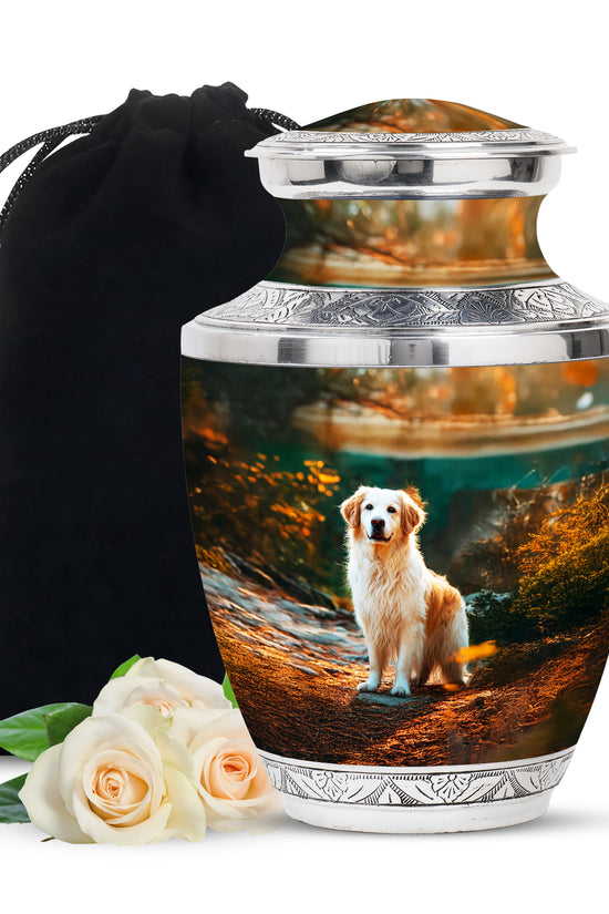 Golden Retriever Urns For Pet Dog - Dog Cremation Urns For Sale