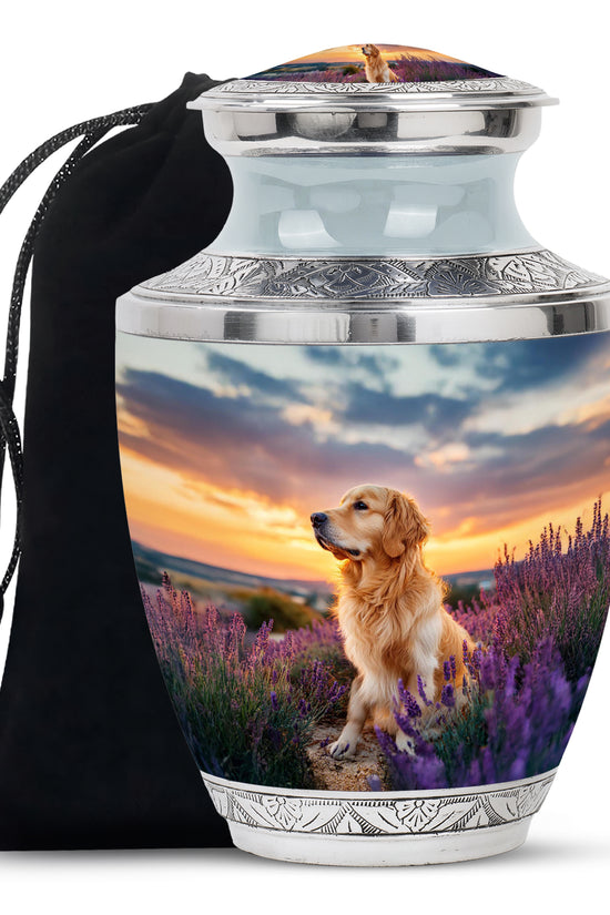 Golden Retriever Funeral Urn - Pet Cremation Urn For Ashes