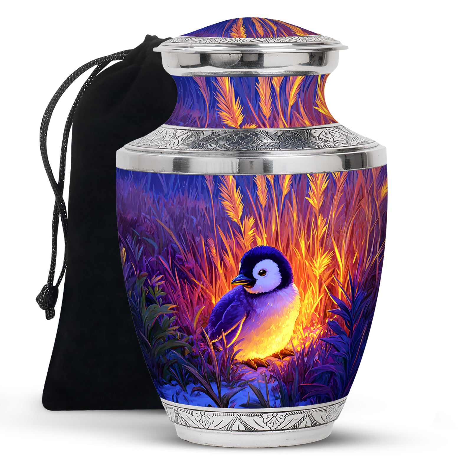 Baby Penguin Cremation Urn - Beautiful Memorial Urns For Cremation Ashes