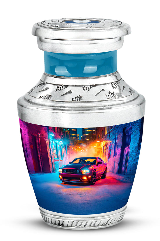 Radiant Car Memorial Cremation Urns - Purple 10-inch, 200 cu in - Karyliz