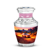 Red Sacred Car Cremation Urns for Human Ashes - 10-inch, 200 cu in - Karyliz