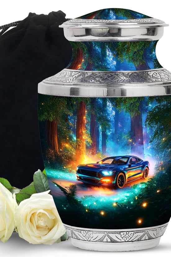 Car Urns For Ashes Burial - Forest Cremation Ashes Urn For Men