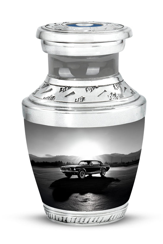 Personalized Eternal Car Cremation Urns - Gray 10-inch, 200 cu in - Karyliz