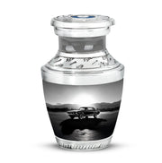 Personalized Eternal Car Cremation Urns - Gray 10-inch, 200 cu in - Karyliz