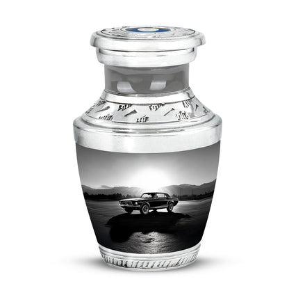 Personalized Eternal Car Cremation Urns - Gray 10-inch, 200 cu in - Karyliz
