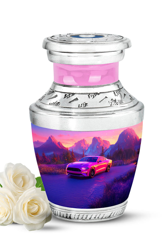 Harmonious Car Cremation Urns for Human Ashes - Pink 10-inch - Karyliz
