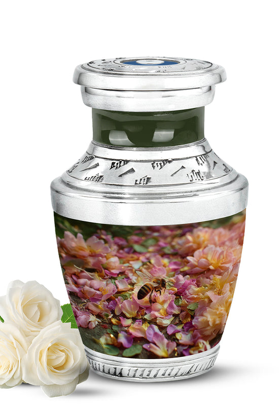 Lustrous Bee Cremation Urns for Human Ashes - Gold 10-inch - Karyliz
