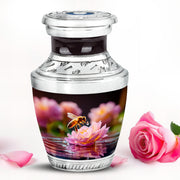 Ethereal Bee Memorial Cremation Urns - Black 10-inch, 200 cu in - Karyliz