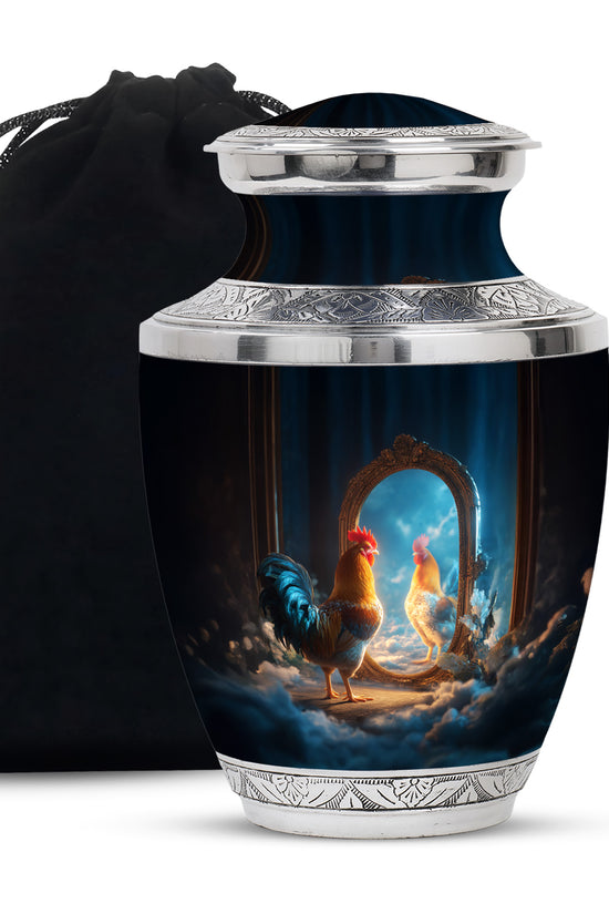 Hen Tribute Memorial Urn - Stylish Memorial Urn For Adult Ashes